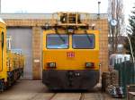 BR 711 Hubarbeiten-Instandhaltungsfahrzeug 711 003-4 am 19.03.2010 in Aachen Rothe Erde.