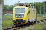 711 122-2 der Netz Instandhaltung in Rathenow. 01.06.2010  ...