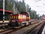 BR 731 731 048-5 auf Bahnhof Cheb am 31-7-2005. Bild und scan: Date Jan de Vries. 