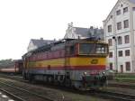 753 073-6 auf Bahnhof Liberec am 13-7-2007. ... 753 073-6 auf Bahnhof Liberec am 13-7-2007. ...