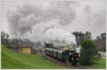 �GEG 77.28 mit dem Fotozug 91159 von Attnang-Puchheim nach Hausruck ...