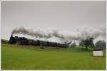 �GEG 77.28 mit dem Fotozug 91159 von Attnang-Puchheim nach Hausruck ...