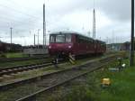 172 132/172 171 f�hrt in Bergen/R�gen an den Bahnsteig,w�hrend der ...