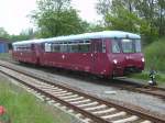 172 171 und 172 132 warten in Bergen/R�gen auf den ...