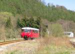 OBS 772 141-8 als RB 29884 von Katzhütte nach Rottenbach, ... OBS 772 141-8 als RB 29884 von Katzhütte nach Rottenbach, ...