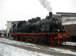 Br 78 468 w�hrend dem Abschmieren und Wasserwfassen in N�rdlingen ...