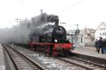 BR 78 BR 78 468 bei der Einfahrt in den Bahnhof Schorndorf am 6.01.2010.
