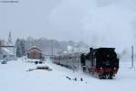 78 468 mit dem DPE 91735 (Titisee-Donaueschingen) in D�ggingen ...