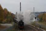 BR 78 78 468 + V 100 2091 mit einem Sdz in Solinge Mitte am 24.10.2009
