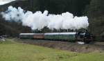78 468 mit dem DPE 91746 (Hausach-Alpirsbach) bei St.Roman 21.2.10 ...
