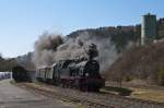 BR 78 78 468 am 6. April 2010 kurz hinter Gerolstein.