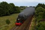BR 78 78 468 am 17.07.2010 mit einem Sonderzug nach Nieb�ll bei Itzehoe.