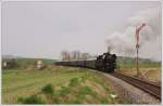 br-78 Fotofahrt mit �GEG 78 618 am 21.4.2010 von Ried im Innkreis nach Attnang-Puchheim kurz nach Eberschwang aufgenommen.