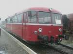 Hier 798 610-2 der DERA (Deutsche Eisenbahnromantik AG) als VGP70 ...
