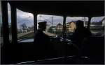 Schienenbus statt Seehas. Kurz vor dem Halt in Allensbach. (Februar ...