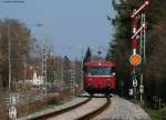 796 625-2 der Efz als ***** (Rottweil-Alpirsbach) am Esig Villingen ...