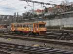 br-810 Der 810 386 am 04.04.2010 bei der Ausfahrt aus Praha Hbf. 