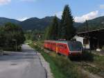 813-101 mit R601 Jessenice-Nova Gorica bei Spodnje Gorje am 8-8-2010. ...