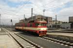 br-854 854 002 am 01.10.09 bei der Einfahrt in Prag