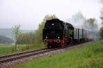BR 86 86 333 beim Einsatz auf der Wutachtalbahn zur Saisoner�ffnung 2010 am 01. Mai 2010