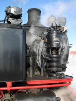 Speisepumpe der Molli-Lok 99 2322-8, Bad Doberan 05.03.2010  ...