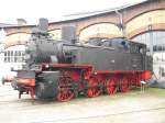 92 503 war in Dresden zum 2. Dampfloktreffen, am 28.03.10 ...