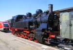 BR 94 Rennsteigbahn 94 1538 im Bf Rottenbach; 18.04.2010