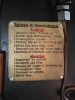 Bedienungsanleitung f�r die in Meiningen neu gebaute Riggenbach-Gegendruckbremse der BR ...