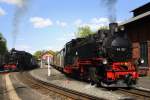 Doppelausfahrt in Bertsdorf: links: ...  Felix H�hne 05.05.2011
