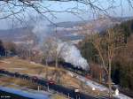 99 775 der Fichtelbergbahn ...  Frank Grohe 07.12.2011