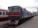 BR DR1A DR1A-176-3/DR1A-311.6 mit Regionalzug 652RJ Riga Pasazieru-Sigulda auf Bahnhof Riga Pasazieru am 3-5-2010.

