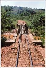 Eine der unzhligen Brcken im Hgelland von Minas Gerais. (Archiv 03/1979)