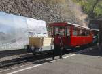 BRB-Pr�sentationszug mit Lok H 2/3 Nr. 2, Bar/Restaurant-Wagen Salon Rouge  ...