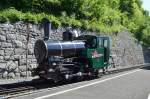 Lok 16 rangiert f�r die Bereitstellung von Zug 71 nach ...