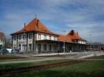 Bahnhofsgeb�ude in Breisach am ...  rainer ullrich 26.09.2010