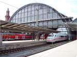 Bremen Hauptbahnhof, Bahnhofshalle, Bahnsteig ...  Karl-Ernst Selke 17.10.2010