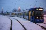 Endlich Winter, so k�nnte der Titel dieses Bildes lauten. Mit ...