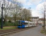Momentan finden im Bereich der Stra�enbahnendhaltestelle Gr�pelingen umfangreiche Gleisbauarbeiten statt. ...