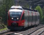 brennerbahn Talent 4024 088-9 als S4 auf dem Weg von Brenner/Brennero nach Innsbruck