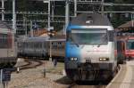 Re 460 020-1 Id�e Suisse fuhr am 18. Juli 2009 ...