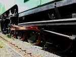 Das Fahrwerk der gewaltigen Lok 53 der Br�ltalbahn oder auch ...