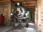 Lok 53 der ehemaligen Br�ltalbahn stand am 13.6.10 in ihrem ...