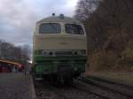 Diesellok D5 der Brohltalbahn von vorne.  ...