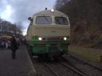 Diesellok D5 mit ihrem Lokf�hrer.   ...