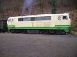 Brohltalbahn Die Seiten Ansicht von der Brohltalbahn Lok D5