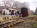 Lok Franzburg im Bahnhof Brohl am 2.4.10  ...