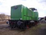 Brohltalbahn Lok V65 der Brohltalbahn steht im G�terbahnhof Brohl am 2.4.10
