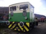 Brohltalbahn Die D8 von der Brohltalbahn steht im G�terbahnhof Brohl am 2.4.10