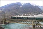 Dampfzug 2131 auf der ...  Herbert Graf 27.01.2011