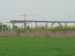 Neues von der Baustelle der Unstruttalbr�cke nach dem Bibratunnel bei ...